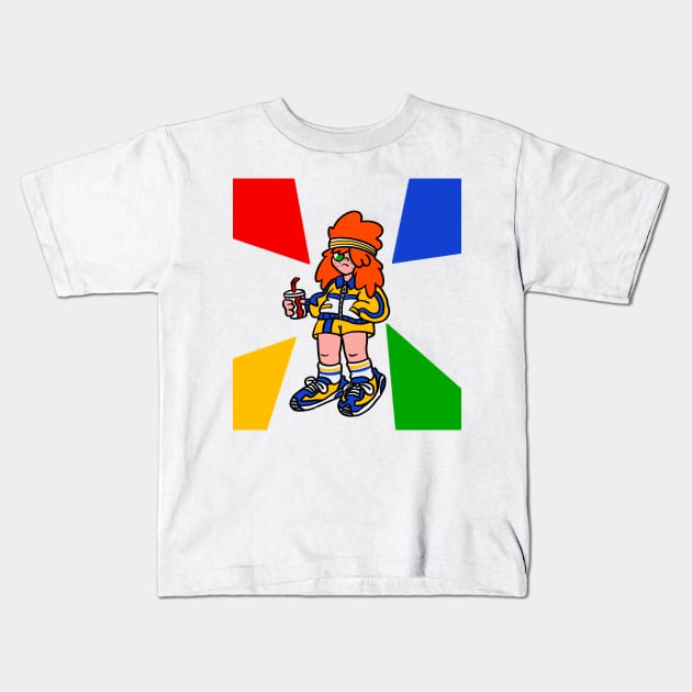 Freya Kids T-Shirt by Soda Comics